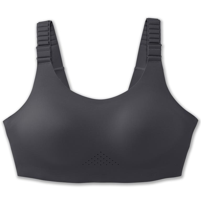 Brooks Dare Scoopback 2.0 Sports Womens Running Bra - Asphalt/DarkGey - Indonesia (ZSTE-84561)